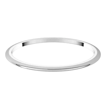 14K Thin Stackable Band 1mm