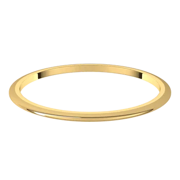 14K Thin Stackable Band